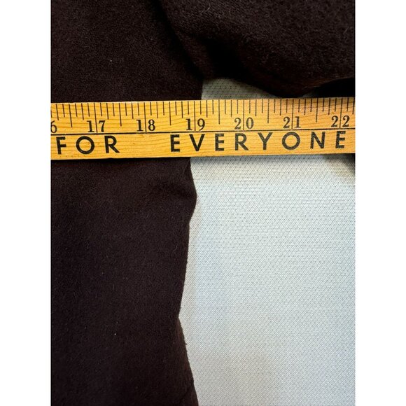 Braebrook Womens Wool Blend Zip-Up Coat Size 14 Brown Made In Russia - Picture 5 of 9